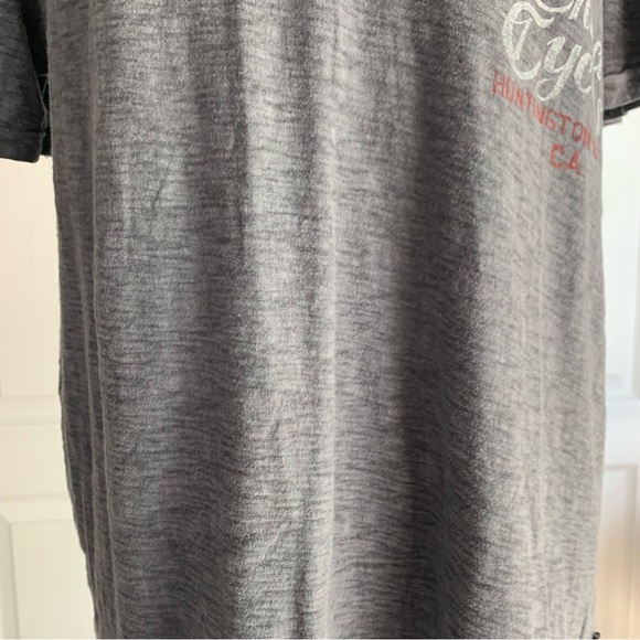 Affliction American Customs Burnout Henley Tee - Picture 5 of 14